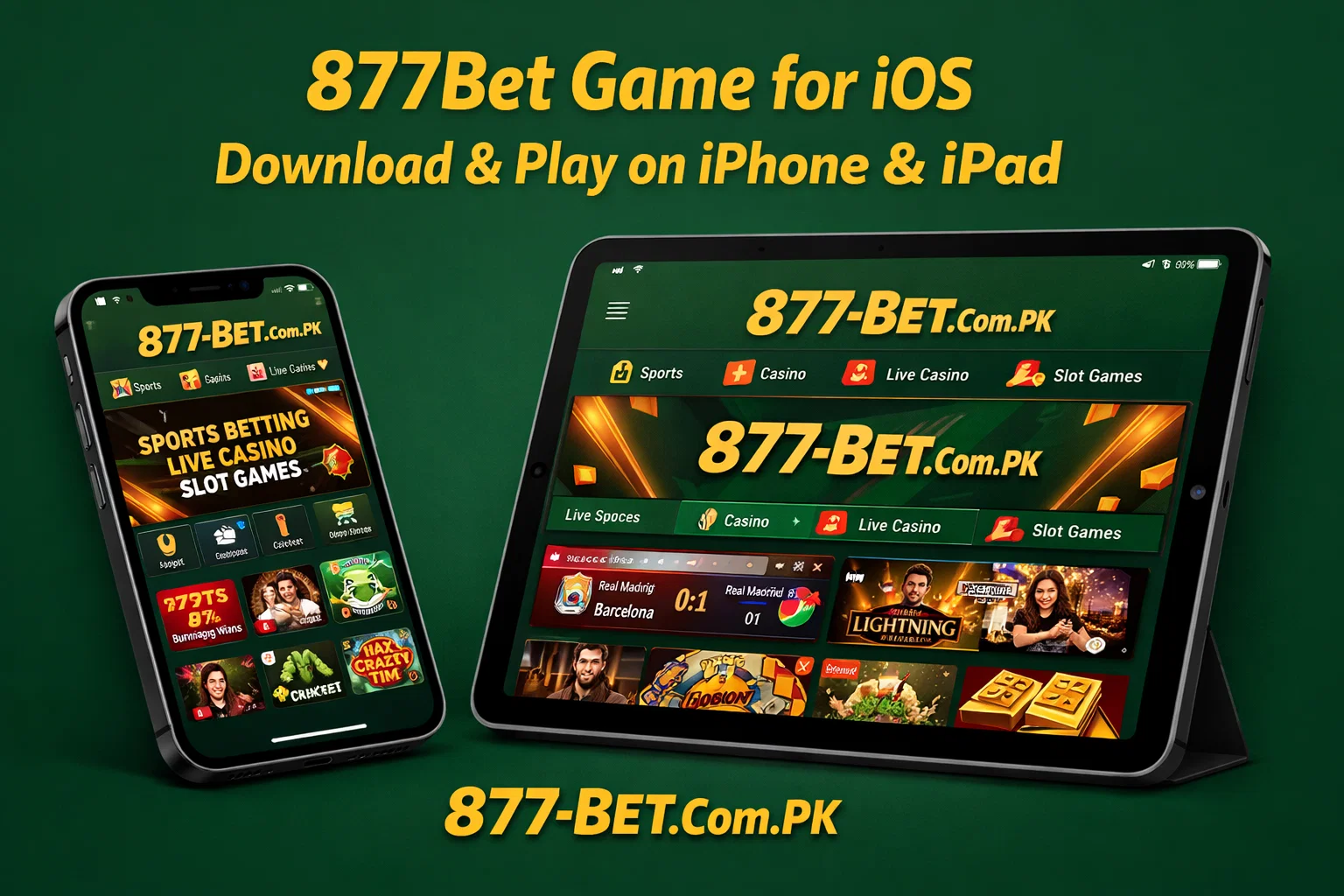 877Bet Game for iOS