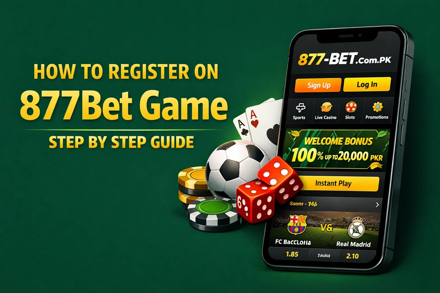 How to Register on 877Bet Game